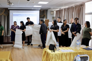 จัดอบรมพัฒนาอาจารย์คณะครุศาสตร์และคณะร่วมผลิตในหลักสูตรครุศาสตรบัณฑิต มุ่งยกระดับตามเกณฑ์คุรุสภา และ PTRU-PSF