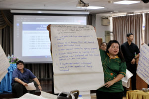 จัดอบรมพัฒนาอาจารย์คณะครุศาสตร์และคณะร่วมผลิตในหลักสูตรครุศาสตรบัณฑิต มุ่งยกระดับตามเกณฑ์คุรุสภา และ PTRU-PSF