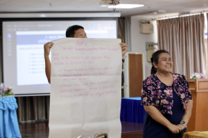 จัดอบรมพัฒนาอาจารย์คณะครุศาสตร์และคณะร่วมผลิตในหลักสูตรครุศาสตรบัณฑิต มุ่งยกระดับตามเกณฑ์คุรุสภา และ PTRU-PSF