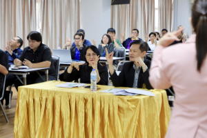 จัดอบรมพัฒนาอาจารย์คณะครุศาสตร์และคณะร่วมผลิตในหลักสูตรครุศาสตรบัณฑิต มุ่งยกระดับตามเกณฑ์คุรุสภา และ PTRU-PSF