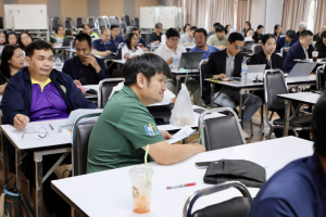 จัดอบรมพัฒนาอาจารย์คณะครุศาสตร์และคณะร่วมผลิตในหลักสูตรครุศาสตรบัณฑิต มุ่งยกระดับตามเกณฑ์คุรุสภา และ PTRU-PSF