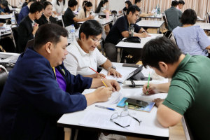 จัดอบรมพัฒนาอาจารย์คณะครุศาสตร์และคณะร่วมผลิตในหลักสูตรครุศาสตรบัณฑิต มุ่งยกระดับตามเกณฑ์คุรุสภา และ PTRU-PSF