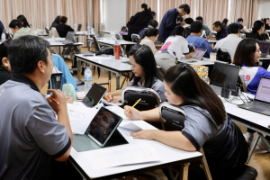 จัดอบรมพัฒนาอาจารย์คณะครุศาสตร์และคณะร่วมผลิตในหลักสูตรครุศาสตรบัณฑิต มุ่งยกระดับตามเกณฑ์คุรุสภา และ PTRU-PSF