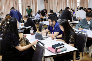 จัดอบรมพัฒนาอาจารย์คณะครุศาสตร์และคณะร่วมผลิตในหลักสูตรครุศาสตรบัณฑิต มุ่งยกระดับตามเกณฑ์คุรุสภา และ PTRU-PSF
