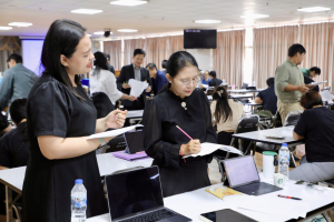 จัดอบรมพัฒนาอาจารย์คณะครุศาสตร์และคณะร่วมผลิตในหลักสูตรครุศาสตรบัณฑิต มุ่งยกระดับตามเกณฑ์คุรุสภา และ PTRU-PSF