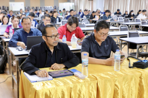 จัดอบรมพัฒนาอาจารย์คณะครุศาสตร์และคณะร่วมผลิตในหลักสูตรครุศาสตรบัณฑิต มุ่งยกระดับตามเกณฑ์คุรุสภา และ PTRU-PSF