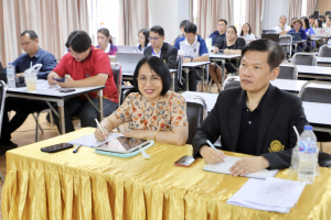 จัดอบรมพัฒนาอาจารย์คณะครุศาสตร์และคณะร่วมผลิตในหลักสูตรครุศาสตรบัณฑิต มุ่งยกระดับตามเกณฑ์คุรุสภา และ PTRU-PSF