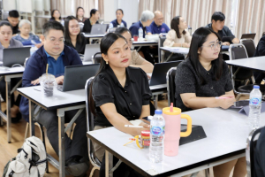 จัดอบรมพัฒนาอาจารย์คณะครุศาสตร์และคณะร่วมผลิตในหลักสูตรครุศาสตรบัณฑิต มุ่งยกระดับตามเกณฑ์คุรุสภา และ PTRU-PSF