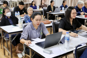 จัดอบรมพัฒนาอาจารย์คณะครุศาสตร์และคณะร่วมผลิตในหลักสูตรครุศาสตรบัณฑิต มุ่งยกระดับตามเกณฑ์คุรุสภา และ PTRU-PSF