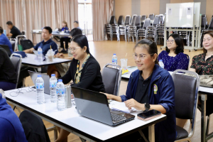 จัดอบรมพัฒนาอาจารย์คณะครุศาสตร์และคณะร่วมผลิตในหลักสูตรครุศาสตรบัณฑิต มุ่งยกระดับตามเกณฑ์คุรุสภา และ PTRU-PSF
