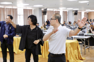 จัดอบรมพัฒนาอาจารย์คณะครุศาสตร์และคณะร่วมผลิตในหลักสูตรครุศาสตรบัณฑิต มุ่งยกระดับตามเกณฑ์คุรุสภา และ PTRU-PSF