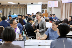 จัดอบรมพัฒนาอาจารย์คณะครุศาสตร์และคณะร่วมผลิตในหลักสูตรครุศาสตรบัณฑิต มุ่งยกระดับตามเกณฑ์คุรุสภา และ PTRU-PSF