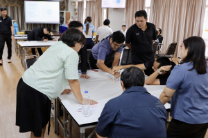 จัดอบรมพัฒนาอาจารย์คณะครุศาสตร์และคณะร่วมผลิตในหลักสูตรครุศาสตรบัณฑิต มุ่งยกระดับตามเกณฑ์คุรุสภา และ PTRU-PSF