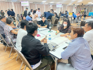 จัดอบรมพัฒนาอาจารย์คณะครุศาสตร์และคณะร่วมผลิตในหลักสูตรครุศาสตรบัณฑิต มุ่งยกระดับตามเกณฑ์คุรุสภา และ PTRU-PSF