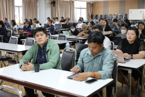 จัดอบรมพัฒนาอาจารย์คณะครุศาสตร์และคณะร่วมผลิตในหลักสูตรครุศาสตรบัณฑิต มุ่งยกระดับตามเกณฑ์คุรุสภา และ PTRU-PSF