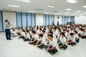 จัดโครงการส่งเสริมคุณธรรม จริยธรรมสำหรับนักศึกษาใหม่ของคณะครุศาสตร์ ประจำปีการศึกษา 2569