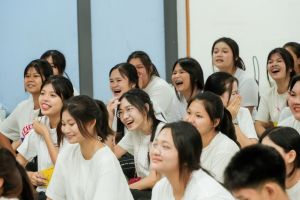จัดโครงการส่งเสริมคุณธรรม จริยธรรมสำหรับนักศึกษาใหม่ของคณะครุศาสตร์ ประจำปีการศึกษา 2569