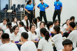 จัดโครงการส่งเสริมคุณธรรม จริยธรรมสำหรับนักศึกษาใหม่ของคณะครุศาสตร์ ประจำปีการศึกษา 2569