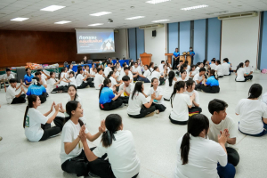 จัดโครงการส่งเสริมคุณธรรม จริยธรรมสำหรับนักศึกษาใหม่ของคณะครุศาสตร์ ประจำปีการศึกษา 2569