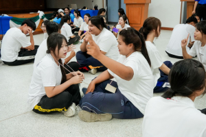 จัดโครงการส่งเสริมคุณธรรม จริยธรรมสำหรับนักศึกษาใหม่ของคณะครุศาสตร์ ประจำปีการศึกษา 2569
