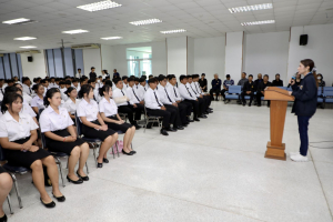 จัดปฐมนิเทศนักศึกษาชั้นปีที่ 1 ประจำปีการศึกษา 2569