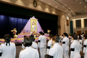ร่วมพิธีถวายพระพรชัยมงคล เนื่องในโอกาสวันเฉลิมพระชนมพรรษา สมเด็จพระนางเจ้าฯ พระบรมราชินี