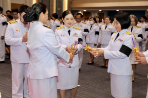 ร่วมพิธีถวายพระพรชัยมงคล เนื่องในโอกาสวันเฉลิมพระชนมพรรษา สมเด็จพระนางเจ้าฯ พระบรมราชินี