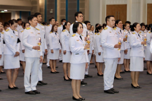 ร่วมพิธีถวายพระพรชัยมงคล เนื่องในโอกาสวันเฉลิมพระชนมพรรษา สมเด็จพระนางเจ้าฯ พระบรมราชินี