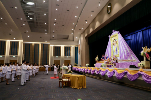 ร่วมพิธีถวายพระพรชัยมงคล เนื่องในโอกาสวันเฉลิมพระชนมพรรษา สมเด็จพระนางเจ้าฯ พระบรมราชินี