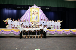 ร่วมพิธีถวายพระพรชัยมงคล เนื่องในโอกาสวันเฉลิมพระชนมพรรษา สมเด็จพระนางเจ้าฯ พระบรมราชินี