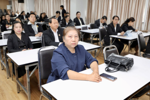 สัมมนาผู้บริหารสถานศึกษา มุ่งยกระดับความฉลาดรู้สู่โรงเรียนต้นแบบเชิงพื้นที่