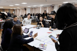 สัมมนาผู้บริหารสถานศึกษา มุ่งยกระดับความฉลาดรู้สู่โรงเรียนต้นแบบเชิงพื้นที่