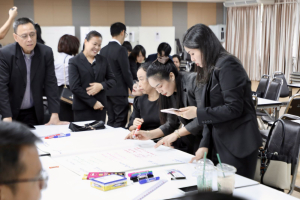 สัมมนาผู้บริหารสถานศึกษา มุ่งยกระดับความฉลาดรู้สู่โรงเรียนต้นแบบเชิงพื้นที่
