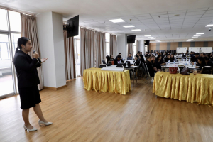 สัมมนาผู้บริหารสถานศึกษา มุ่งยกระดับความฉลาดรู้สู่โรงเรียนต้นแบบเชิงพื้นที่