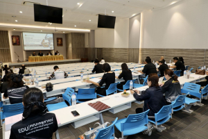 การประชุมอาจารย์และบุคลากรสายสนับสนุนคณะครุศาสตร์ ครั้งที่ 1/2569
