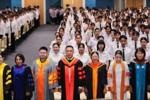 ร่วมพิธีไหว้ครูนักศึกษาภาคปกติ ประจำปีการศึกษา 2569