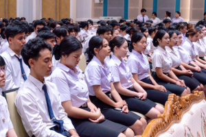 ร่วมพิธีไหว้ครูนักศึกษาภาคปกติ ประจำปีการศึกษา 2569