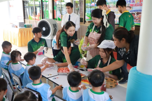 โครงการบริการวิชาการ Happy Time : เด็กดี มีสุข สนุกกับการเรียนรู้ ณ ศูนย์พัฒนาเด็กเล็ก ศูนย์การบินทหารบก จังหวัดลพบุรี