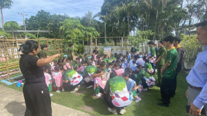 โครงการบริการวิชาการ Happy Time : เด็กดี มีสุข สนุกกับการเรียนรู้ ณ ศูนย์พัฒนาเด็กเล็ก ศูนย์การบินทหารบก จังหวัดลพบุรี