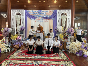 นักศึกษาคณะครุศาสตร์ มหาวิทยาลัยราชภัฏเทพสตรี เข้ารับทุนการศึกษาจากพระครูวิธานปริยัติคุณ