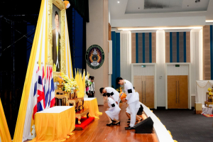 ร่วมพิธีถวายพระพรชัยมงคล พระบาทสมเด็จพระเจ้าอยู่หัว และพิธีถวายราชสักการะสมเด็จพระนารายณ์มหาราช