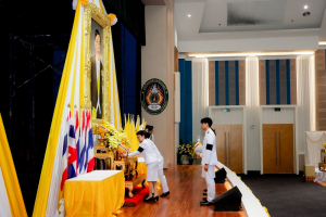 ร่วมพิธีถวายพระพรชัยมงคล พระบาทสมเด็จพระเจ้าอยู่หัว และพิธีถวายราชสักการะสมเด็จพระนารายณ์มหาราช