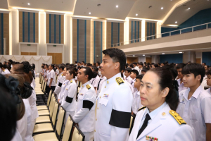ร่วมพิธีถวายพระพรชัยมงคล พระบาทสมเด็จพระเจ้าอยู่หัว และพิธีถวายราชสักการะสมเด็จพระนารายณ์มหาราช