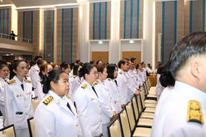 ร่วมพิธีถวายพระพรชัยมงคล พระบาทสมเด็จพระเจ้าอยู่หัว และพิธีถวายราชสักการะสมเด็จพระนารายณ์มหาราช