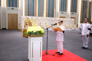 ร่วมพิธีถวายพระพรชัยมงคล พระบาทสมเด็จพระเจ้าอยู่หัว และพิธีถวายราชสักการะสมเด็จพระนารายณ์มหาราช