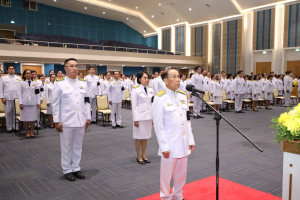 ร่วมพิธีถวายพระพรชัยมงคล พระบาทสมเด็จพระเจ้าอยู่หัว และพิธีถวายราชสักการะสมเด็จพระนารายณ์มหาราช
