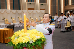 ร่วมพิธีถวายพระพรชัยมงคล พระบาทสมเด็จพระเจ้าอยู่หัว และพิธีถวายราชสักการะสมเด็จพระนารายณ์มหาราช