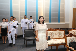 ร่วมพิธีถวายพระพรชัยมงคล พระบาทสมเด็จพระเจ้าอยู่หัว และพิธีถวายราชสักการะสมเด็จพระนารายณ์มหาราช