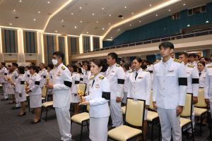ร่วมพิธีถวายพระพรชัยมงคล พระบาทสมเด็จพระเจ้าอยู่หัว และพิธีถวายราชสักการะสมเด็จพระนารายณ์มหาราช
