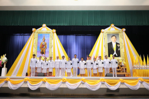 ร่วมพิธีถวายพระพรชัยมงคล พระบาทสมเด็จพระเจ้าอยู่หัว และพิธีถวายราชสักการะสมเด็จพระนารายณ์มหาราช
